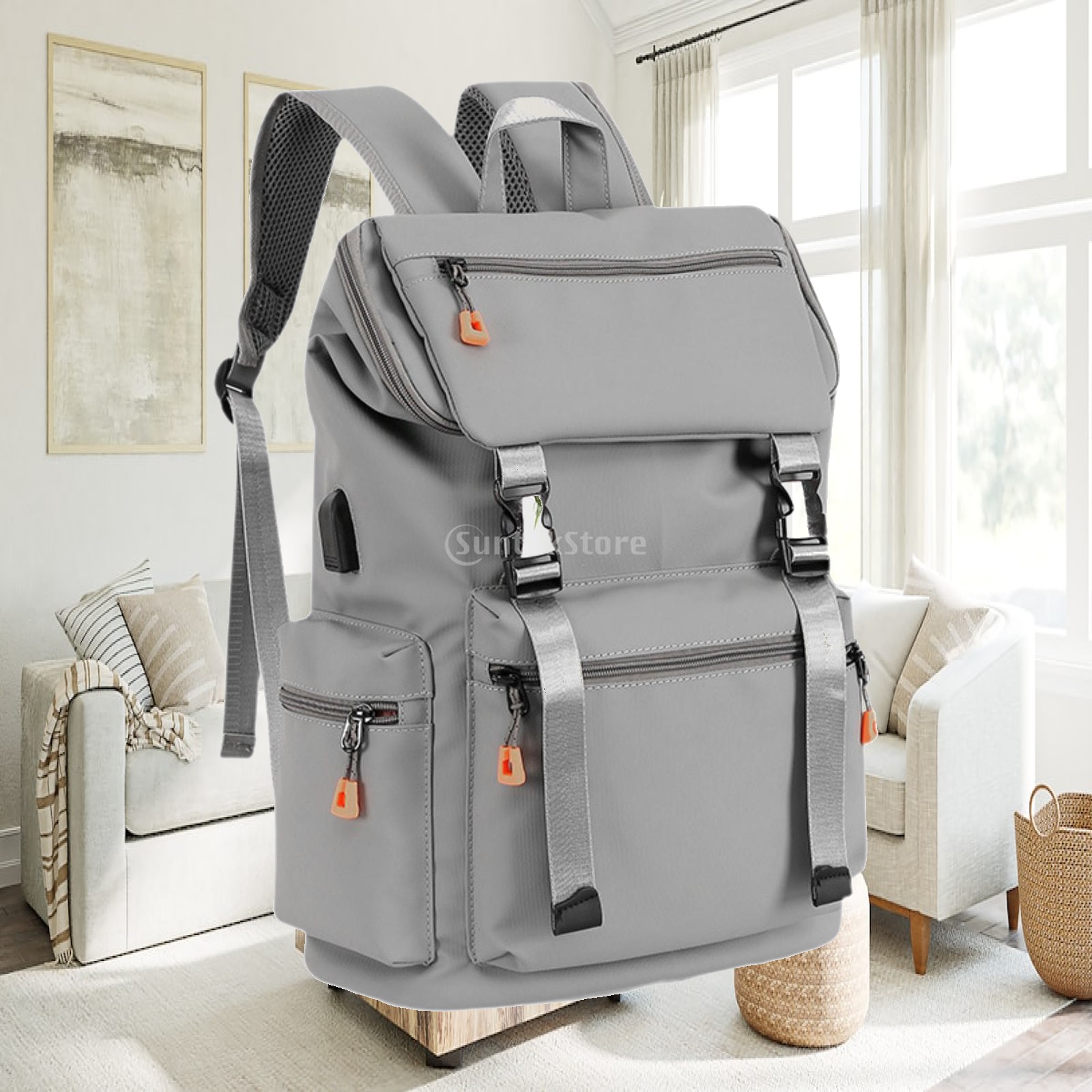 Fashion Backpack Women - Sac à dos décontracté avec poches