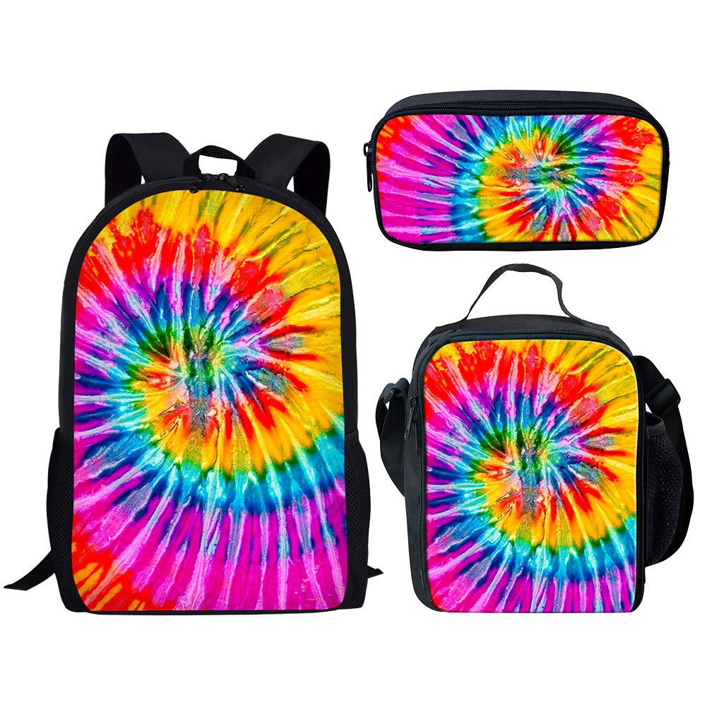 Rainbow Pride Stripes Print 3S - School Backpack Teen avis et prix